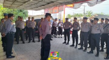 Polres Langkat Amankan Rapat Pleno Rekapitulasi Pemilu 2024