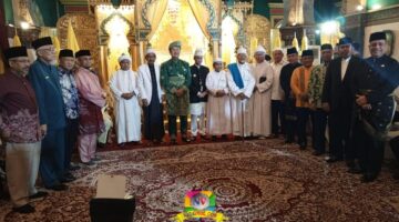 Kesultanan Deli Gelar Majelis Istiadat Anugerah Kurnia, DR H Rahmat Shah Bergelar Datuk Seri Duta Paduka Raja