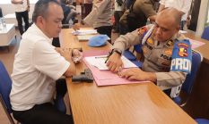 Waskat Penggunaan Senjata Api Dinas, Div Propam Polri Gelar Rik Senpi di Polres Binjai