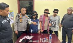 Laporan Warga ke Call Center 110 Berbuah Penindakan, Tiga Terduga Penyalahguna Narkoba Diamankan di Huntap Ture-Ture