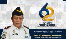Keluarga Besar Lapas Narkotika Rumbai Peringati Hari Bakti Pemasyarakatan ke-62