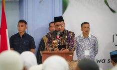 Bupati Kuansing dan Bupati Rohul Melepas Keberangkatan 445 Jemaah Calon Haji Secara Bersamaan