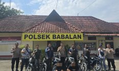 Pura-Pura Berburu, Polsek Babalan Ungkap Kasus Curanmor, Enam Unit Kendaraan Berhasil Diamankan