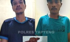 Polres Tapanuli Tengah Ringkus Dua Pelaku Jambret di Desa Aek Horsik