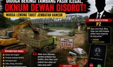 Anggota DPRD Pesisir Barat Diduga Back Up Pertambangan Pasir Ilegal di Lemong