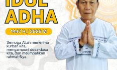 Keluarga Besar Lapas Narkotika Kelas IIB Rumbai Mengucapkan: Selamat Hari Raya Idul Adha 1447 H / 2026 M