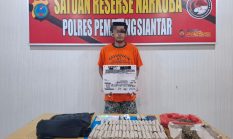 Miliki Ganja, Polres Pematangsiantar Amankan Warga Gang Pulut Putih
