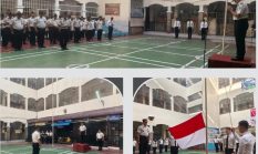 Rutan Kelas I Labuhan Deli Melaksanakan Upacara Bendera
