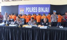 Polres Binjai Tegaskan Perangi Narkoba, Operasi Antik TOBA Ungkap 23 Kasus dan 28 Tersangka
