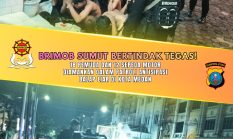 Brimob Sumut Bertindak Tegas! 18 Pemuda dan 12 Sepeda Motor Diamankan