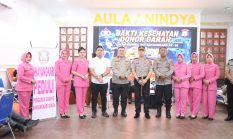 Sambut Hari Bhayangkara ke-80 Tahun 2026, Polres Binjai Laksanakan Bakti Kesehatan