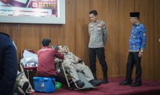 Pemkab Kuansing Apresiasi Kegiatan Donor Darah yang Digelar Polres Kuansing