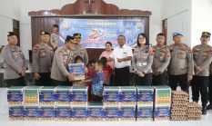Kapolres Simalungun Gelar Anjangsana ke Anggota Sakit dan Panti Asuhan, Wujud “80 Tahun Polri Untuk Masyarakat”