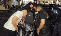 Petugas Patroli Polres Pematangsiantar Amankan Tiga Sepeda Motor Knalpot Brong