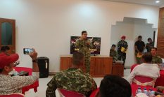 DanGrup 3 Kopassus Silaturahmi Bersama Awak Media Kota Dumai