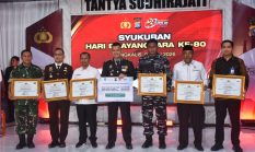 Hadiri Upacara Hari Bhayangkara, Wabup Bagus: Kita Doakan Polri Terus Jaya dan Mengayomi Masyarakat