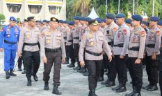 Polda Riau Gelar Apel Pasukan, 2.438 Personel Amankan Riau Bhayangkara Run 2026