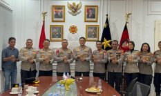 Kapolres Binjai bersama Danpas Brimob I Perkuat Koordinasi Keamanan