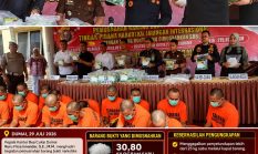 Cegah Narkoba Masuk Lewat Pesisir, Bea Cukai Dumai Tegaskan Komitmen Pemusnahan Barang Bukti