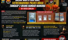 Dalam Waktu Dua Hari, Satresnarkoba Polres Binjai Tangkap 2 Orang Bandar Narkoba