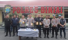 Polres Binjai Ungkap 18 Kasus Narkotika dalam Tiga Pekan, 20 Tersangka Diamankan