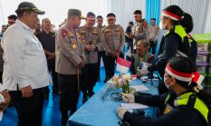 Kapolda Sumut Cek Langsung Pemeriksaan Kesehatan Gratis untuk Warga Samosir