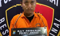 Polres Langkat Tangkap Tujuh Pelaku Curas di Empat Lokasi, Amankan Sajam dan Sepeda Motor