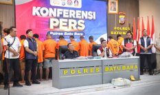 Polres Batu Bara Ungkap 10 Kasus 3C, 17 Tersangka Diamankan