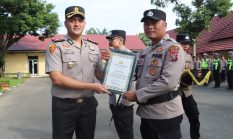 Kapolres Binjai Berikan Penghargaan dan Apresiasi Terhadap Personel