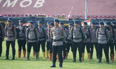 Gunung Sinabung Erupsi, Polda Sumut Siagakan 100 Personel Brimob