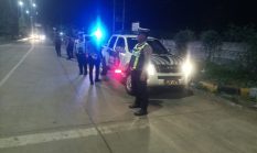 Antisipasi Geng Motor dan Balap Liar, Satlantas Polres Langkat Gelar Patroli