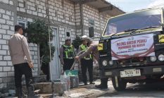 Polres Gresik Peduli, Salurkan Bantuan Air Bersih untuk Warga 3 Desa