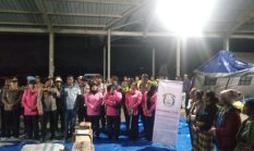 Polri Terus Perkuat Pelayanan Warga di Pengungsian Gunung Sinabung