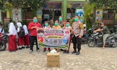 PT Arara Abadi Unit APP Group Salurkan Puluhan Ribu Masker kepada Pelajar SD dan SMP