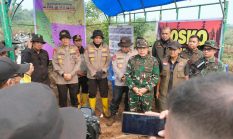 Kapolda Riau dan Pangdam Tinjau Karhutla di Inhu, Gelar Salat Istisqa Memohon Hujan Turun