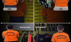 Kapolres Binjai Tegaskan Berantas Curat, Empat Pelaku Diamankan