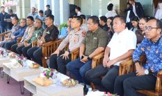 Waka Polres Binjai Hadiri Pemusnahan Barang Bukti di Kejaksaan Negeri Binjai