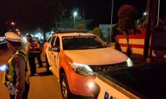 Patroli Malam Sat Samapta Polres Langkat, Cegah Kejahatan Jalanan