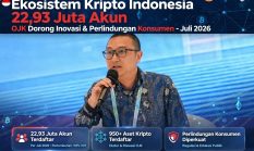 Kripto Indonesia Tembus 22,93 Juta Akun, Ekosistem Digital Masuk Fase Baru