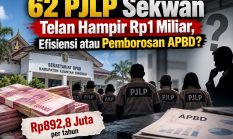 Alamaaak!!? 62 Orang PJLP Setwan DPRD Kuansing Telan Biaya Hampir Rp 1 Miliar?