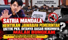 Ditanya Dasar Hukum Pemerintah tidak Menjawab Fraksi PKB, Satria Mandala Malah Bungkam