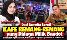 Desi Guswita Soroti Kafe Remang-Remang Diduga Milik Bandot, Nama Camat Singingi Ikut Terseret?