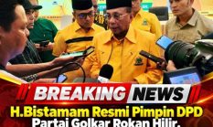 Bupati H.Bistamam Terpilih Aklamasi pada Musda Vl Partai Golkar Kabupaten Rokan Hilir