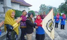 Bupati Afni Lepas Kontingen PORSENI IGTKI ke Kuansing, Selamat Bertanding!