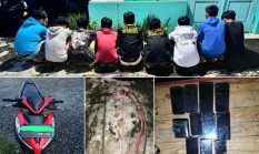 Tim Libas Polres Binjai Gagalkan Rencana Tawuran, 9 Remaja Diamankan Bersama Sajam