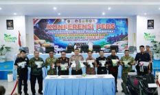 Polres Meranti Amankan 9,3 Kg Sabu Jaringan Internasional