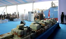 Kapolri Tegaskan Perang terhadap Narkoba, 1,16 Ton Ketamin Disita dari Kapal Asing