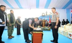 Dipimpin Kapolri, Polda dan Forkopimda Deklarasikan Sumut Tolak Narkoba